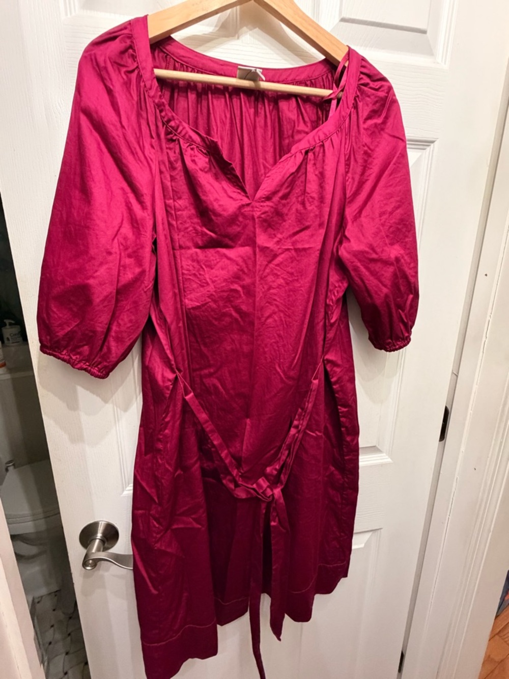 Merona Magenta Midi Dress